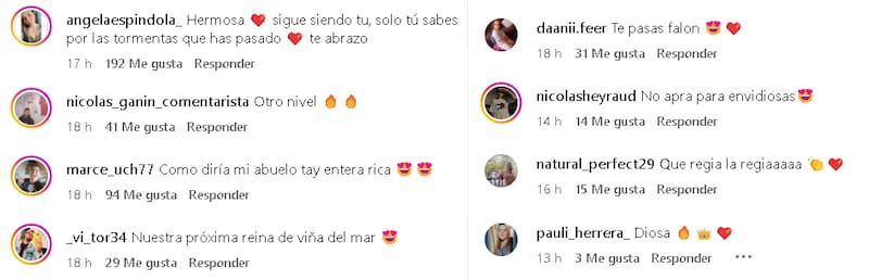 Faloon Larraguibel recibió muchos elogios. Créditos: Instagram
