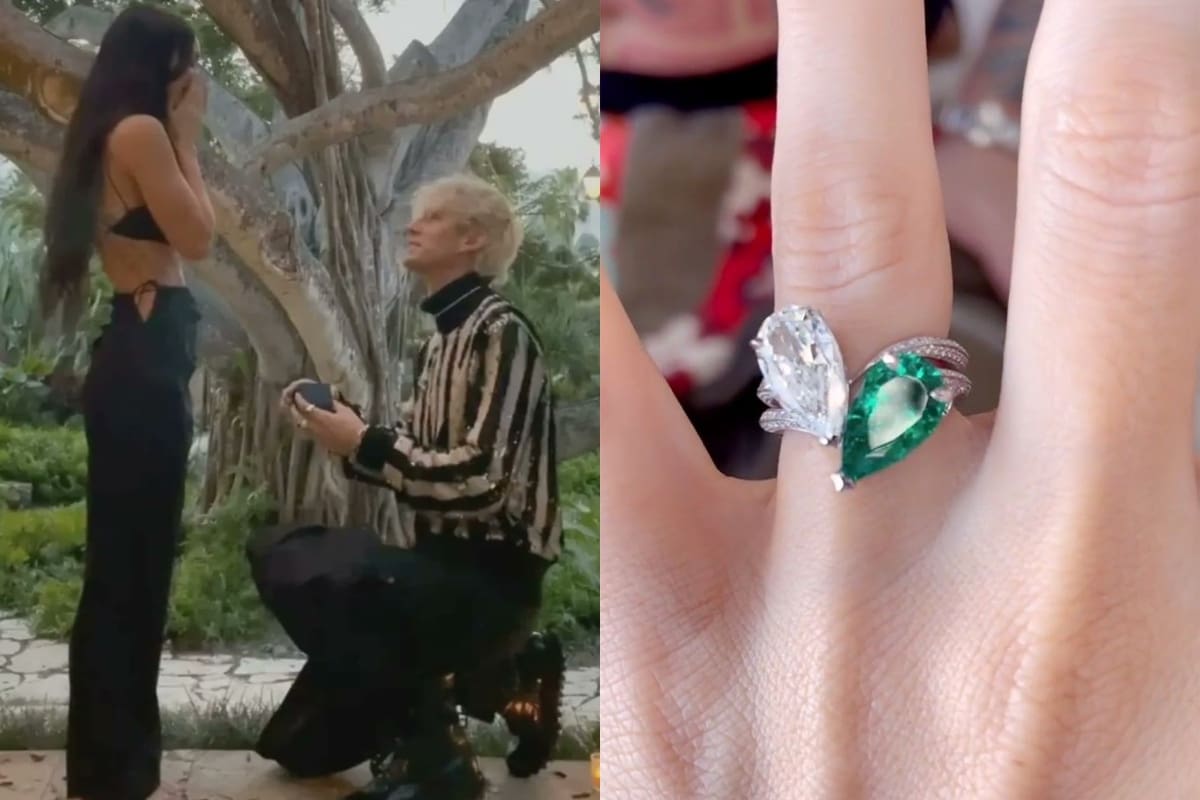 Así es el anillo de compromiso que le dio el cantante a la actriz