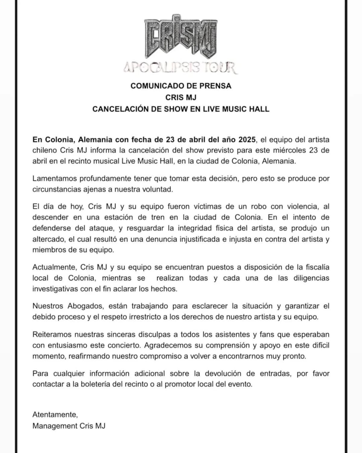 Este es el documento que circula por redes sociales.