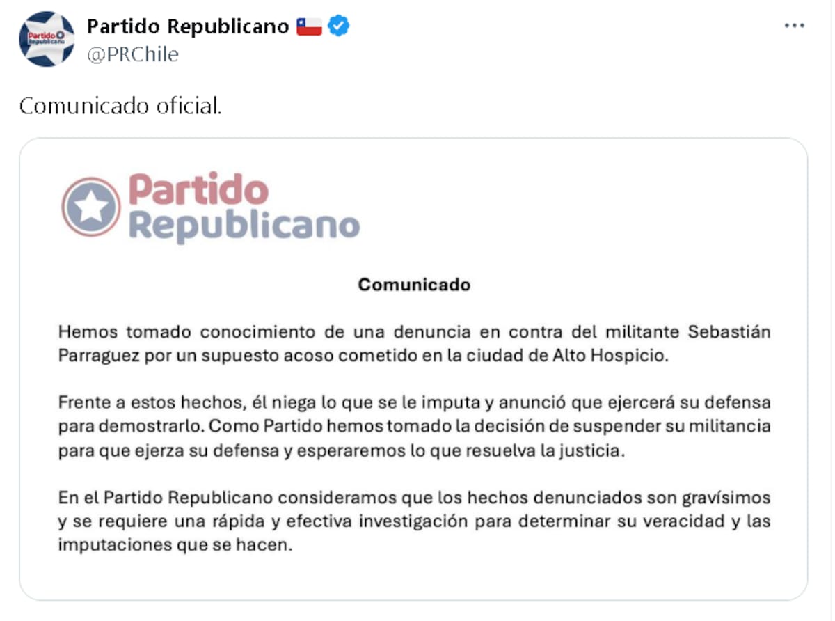 Comunicado Oficial de PR.