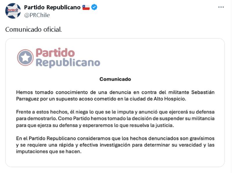 Comunicado Oficial de PR.