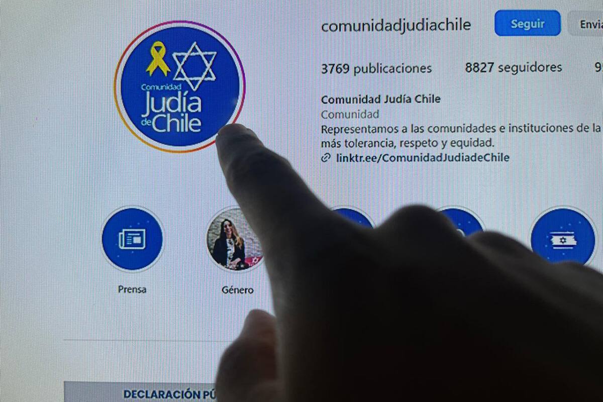 El comunicado fue difundido en sus redes. Créditos: @comunidadjudiachile