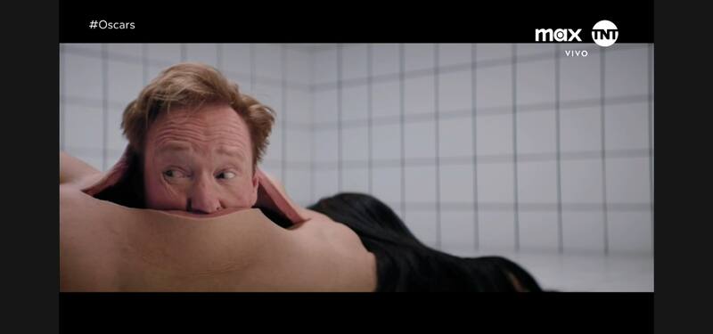 El famoso referenció la escena más recordad. Créditos: TNT.