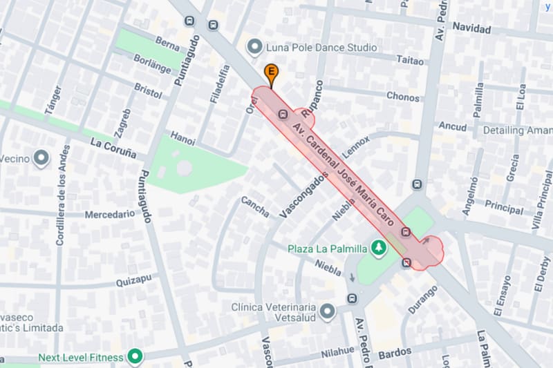 Una emergencia obligará a cortar el servicio por al menos seis horas. Créditos: Aguas Andinas.