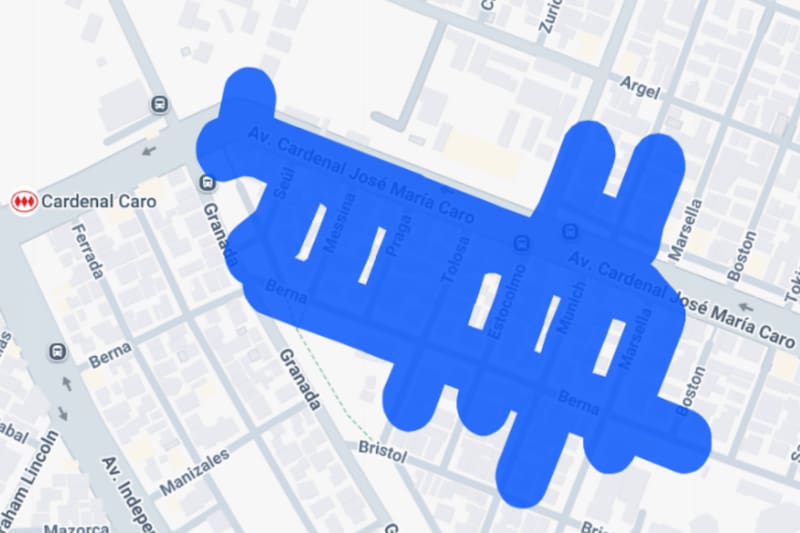 En esta zona, el corte se extenderá por al menos seis horas. Créditos: Enel.