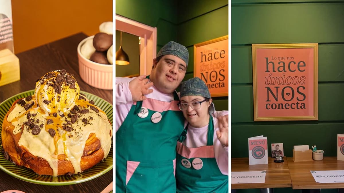 “Conectar”: la cafetería inclusiva que enamora a todos en Providencia con su variedad de delicias