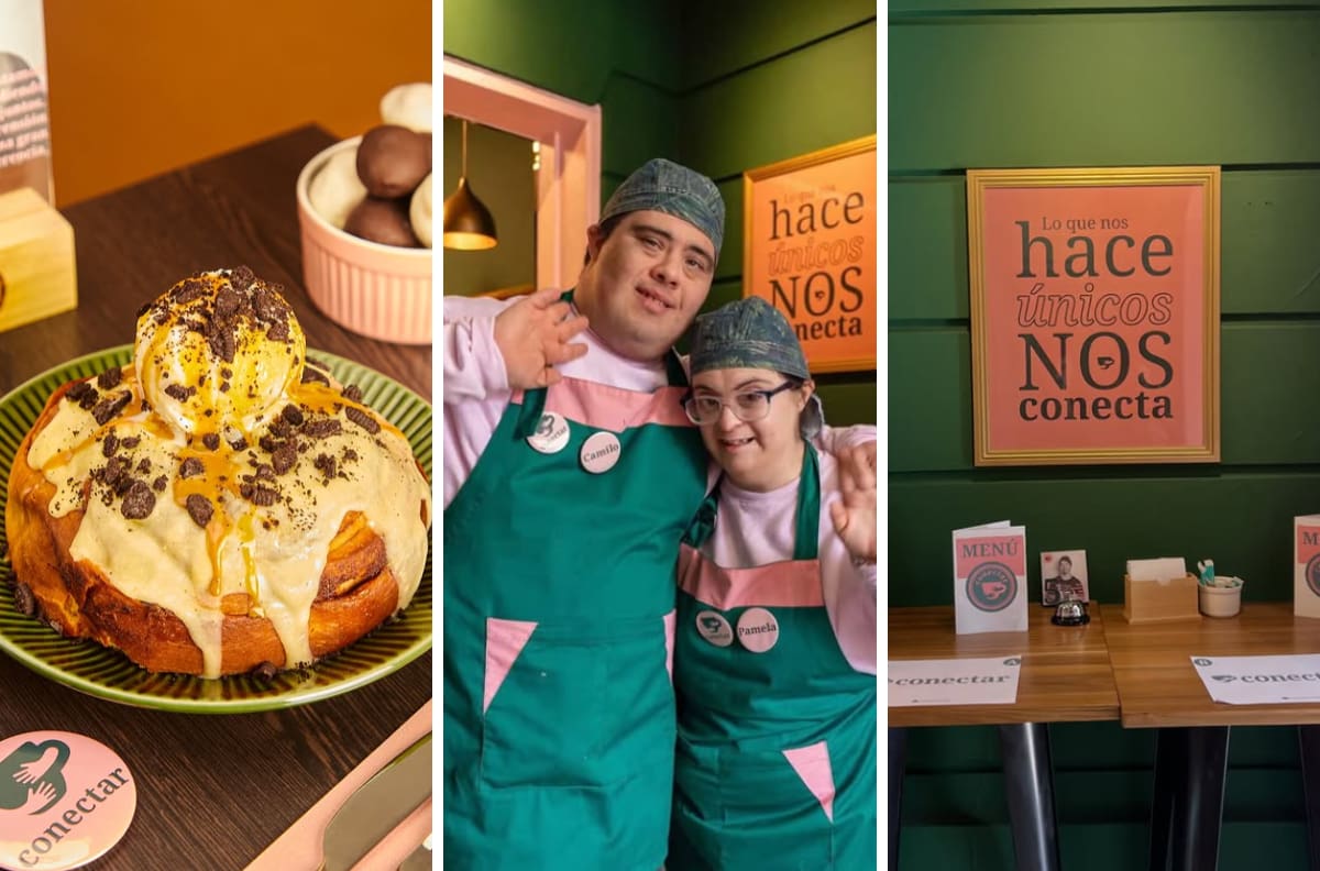 “Conectar”: la cafetería inclusiva que enamora a todos en Providencia con su variedad de delicias