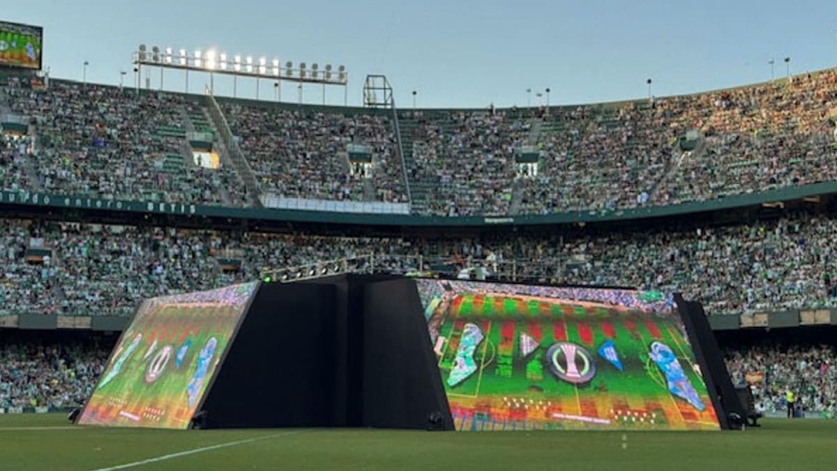 Increíble: así lucía el estadio del Betis de Pellegrini mientras se jugaba la final de Conference