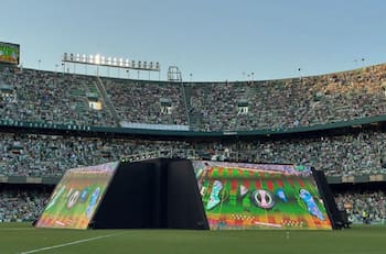 Increíble: así lucía el estadio del Betis de Pellegrini mientras se jugaba la final de Conference