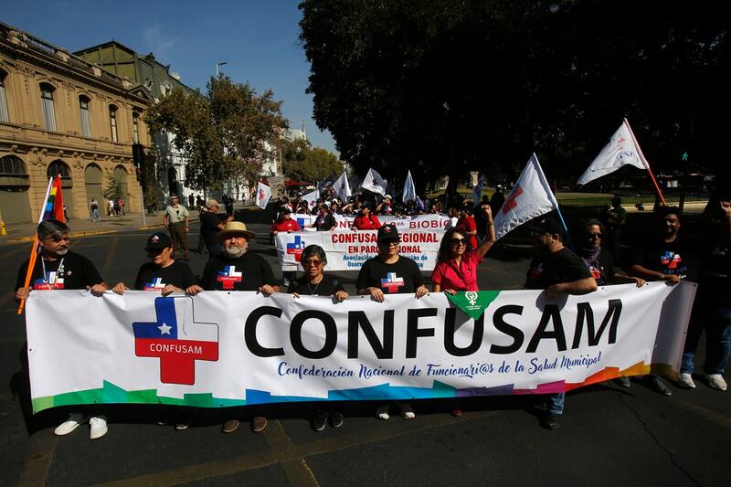 Funcionarios de salud anuncian paro nacional durante tres días.
