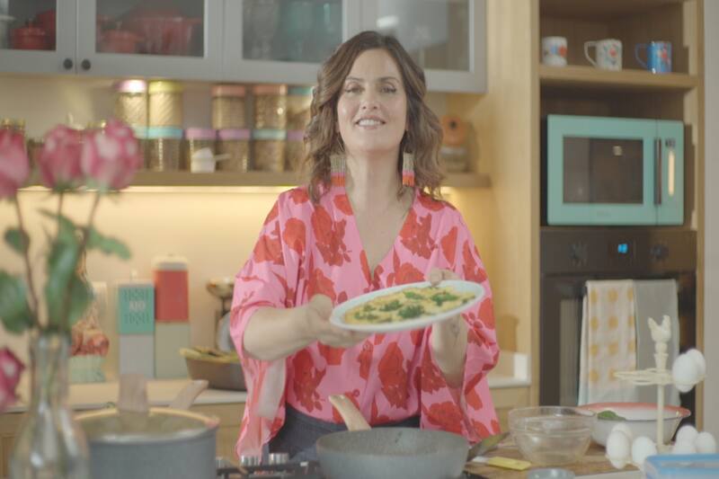 Connie Achurra  en su casa