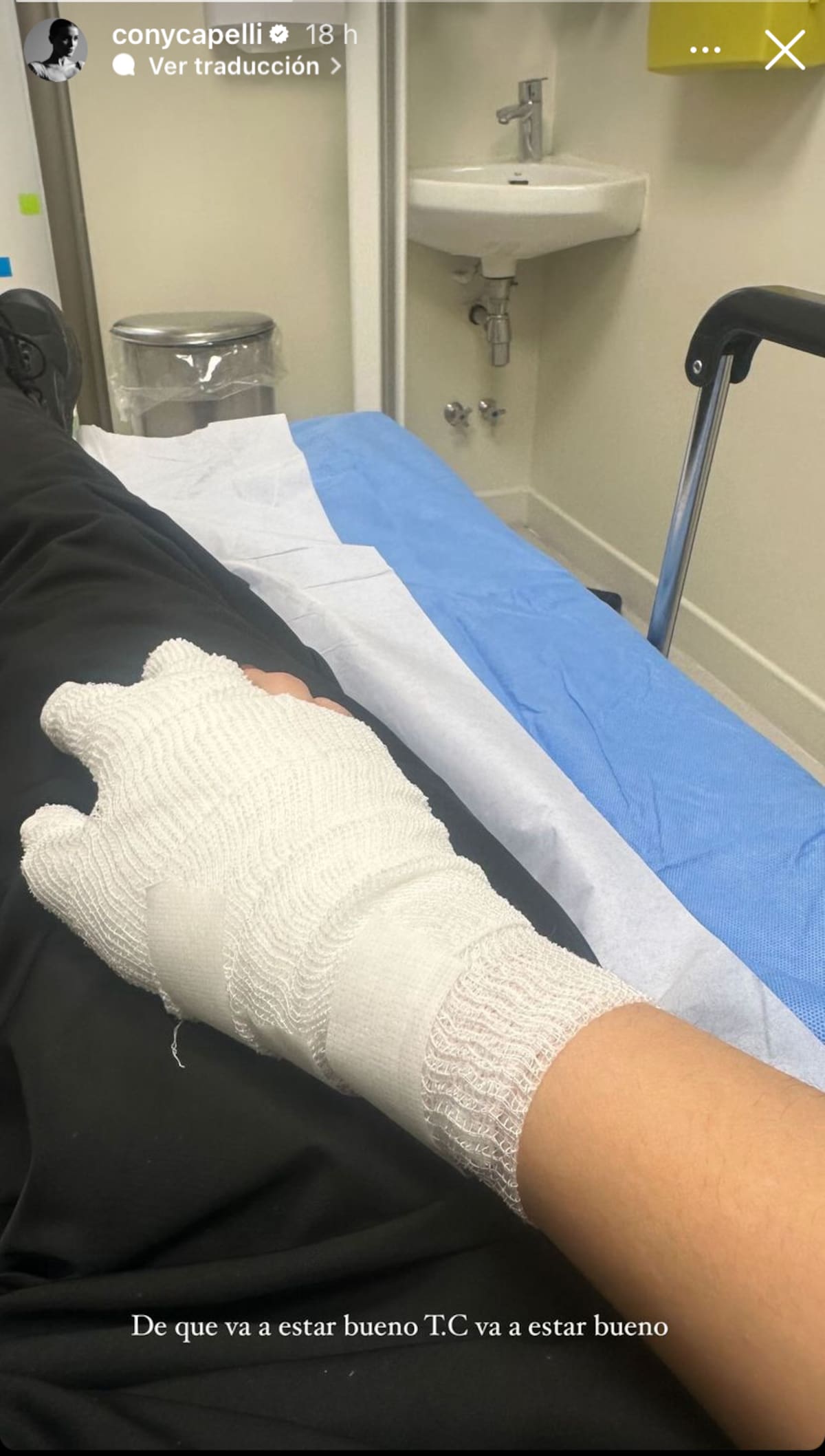 Constanza Capelli tuvo accidente en las grabaciones de "Top Chef Vip".