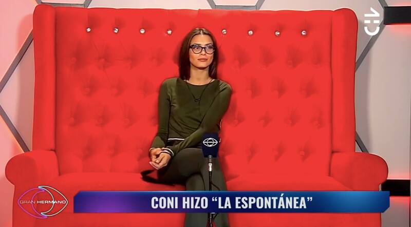 Constanza Capelli realizó la nominación espontánea. Foto: CHV.