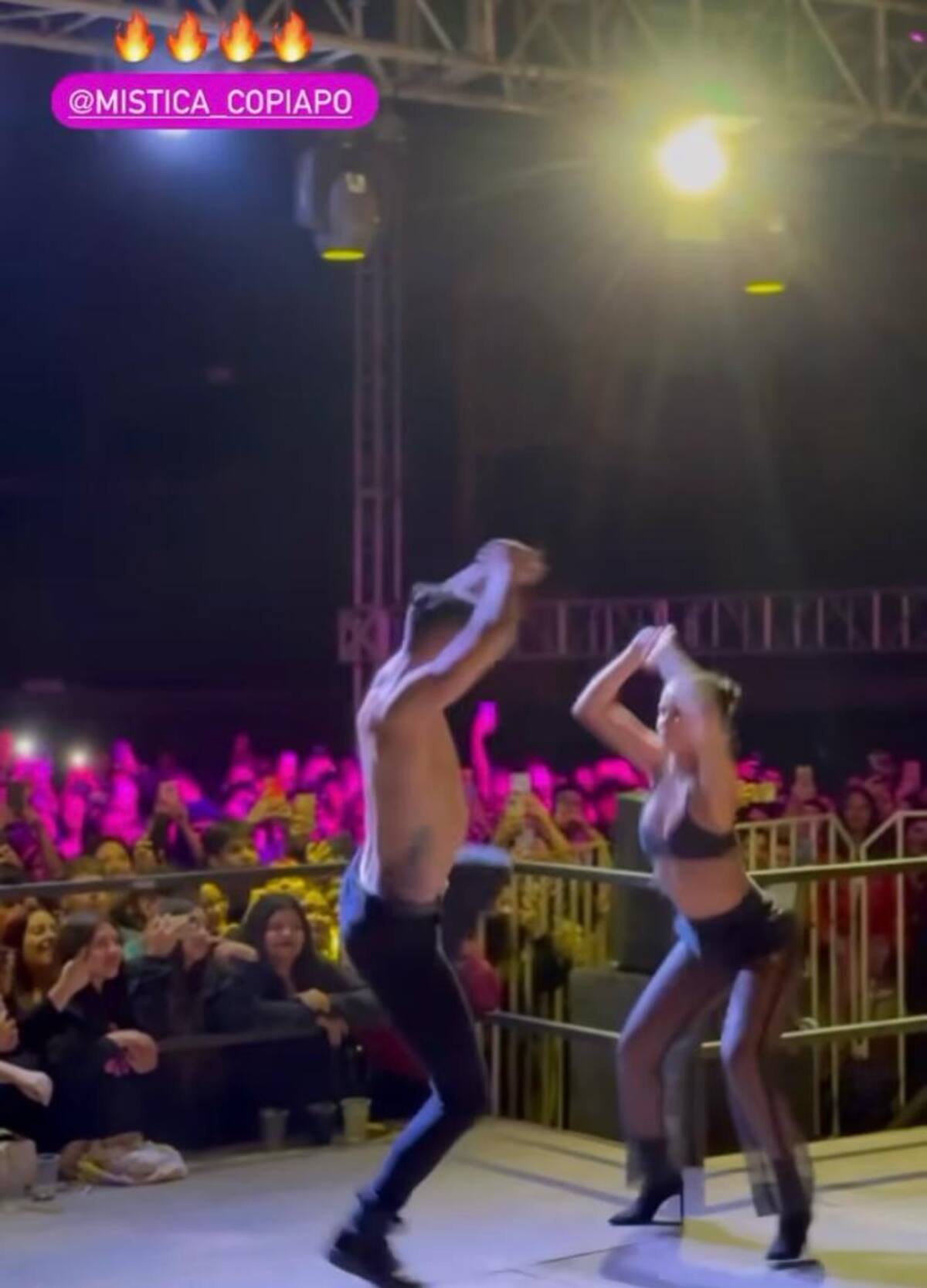 La ganadora de "Gran Hermano" Chile se presentó en show.