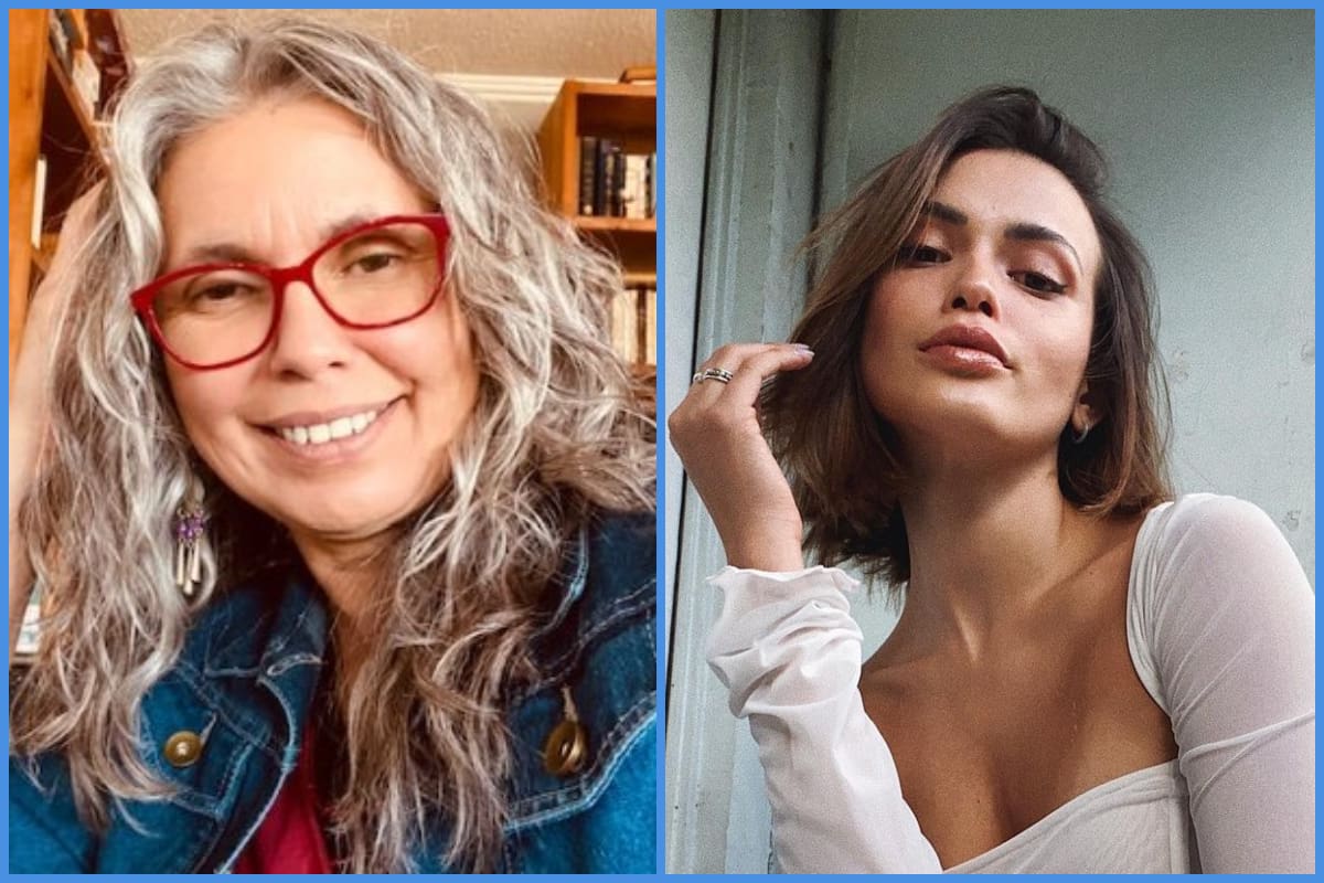 Constanza Capelli y su mamá en Instagram