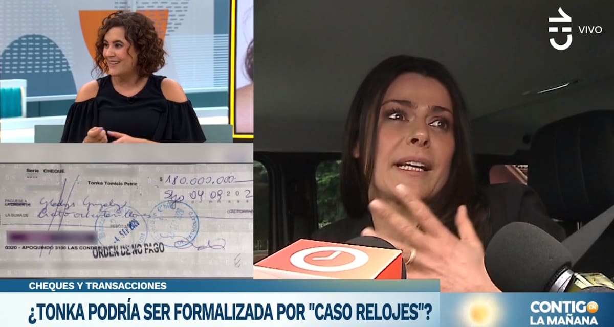 Constanza Ganem en "Contigo en la Mañana".