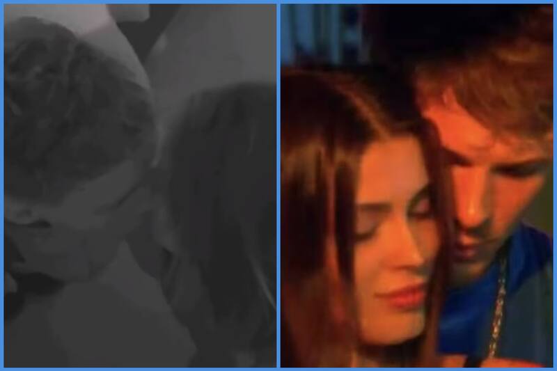 El beso entre Constanza y Raimundo.