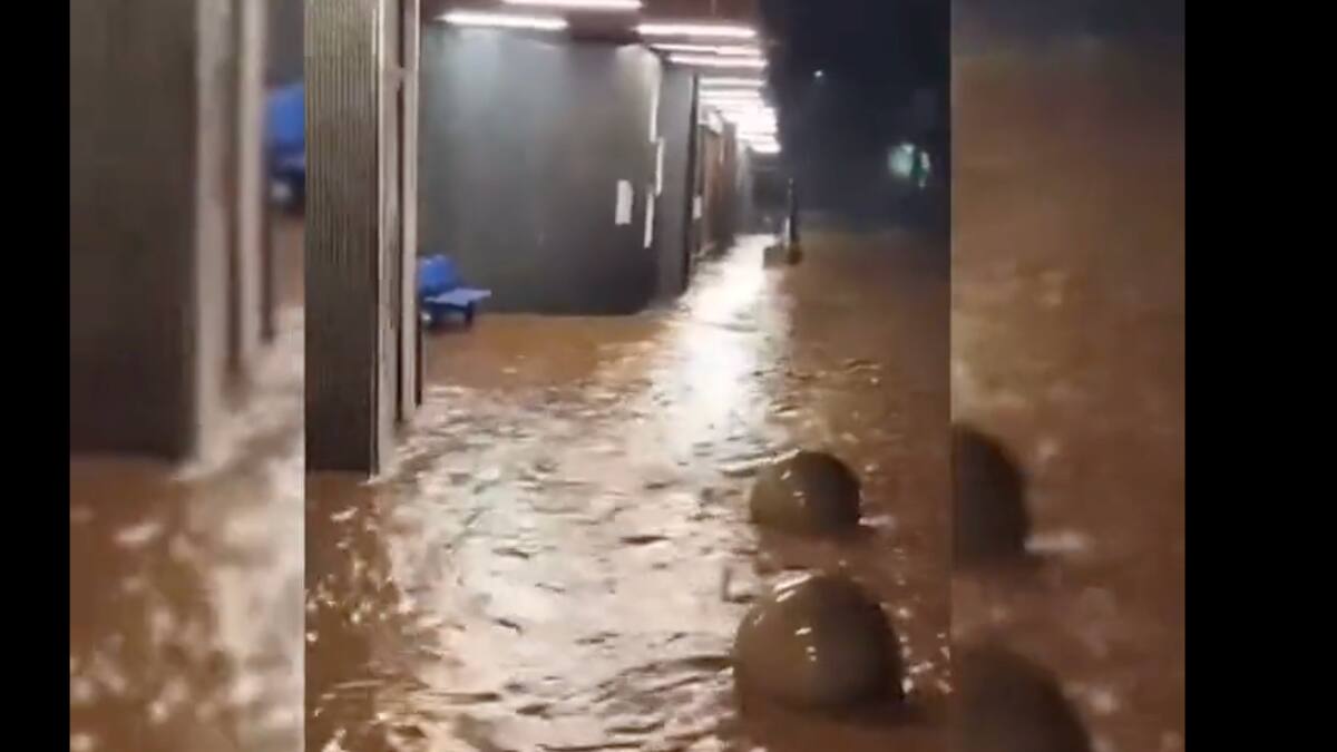 VIDEO | Gran parte de Constitución está inundada: ordenan evacuación