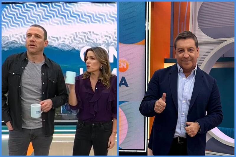 Julián Elfenbein con Monserrat Álvarez “Contigo en la mañana”