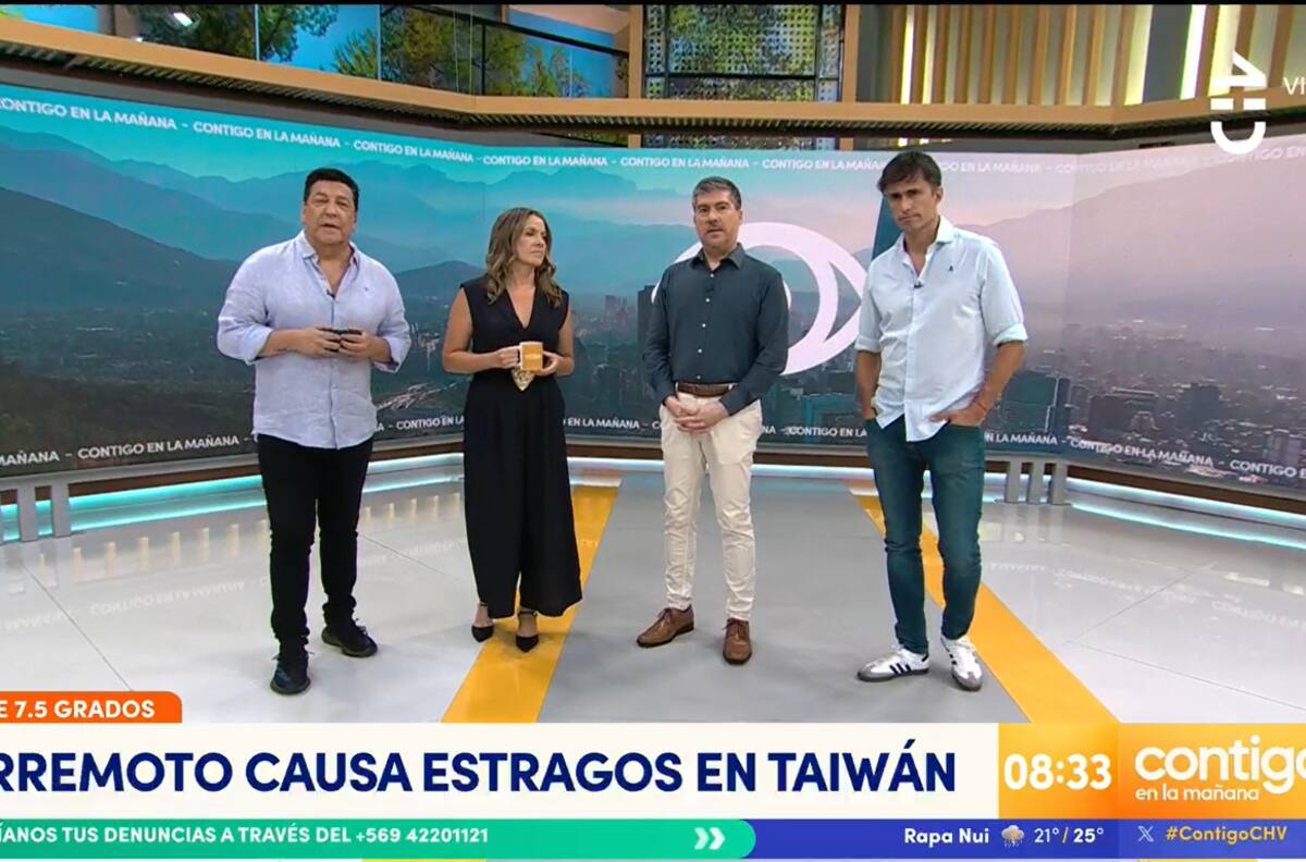 “Qué te pasa meteorólogo conche…”: El inesperado chascarro que sorprendió a todos en el matinal de CHV