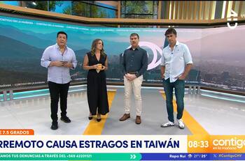 “Qué te pasa meteorólogo conche…”: El inesperado chascarro que sorprendió a todos en el matinal de CHV