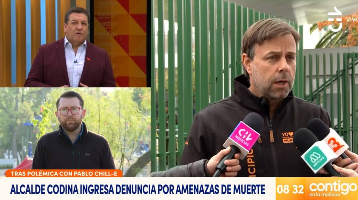 Julio César Rodríguez cuestionó la crítica de Germán Codina. Créditos: Pantallazo CHV