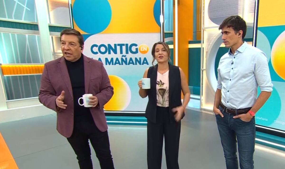 "Contigo en la Mañana" se mantuvo como líder de la franja matinal. Créditos: Pantallazo CHV