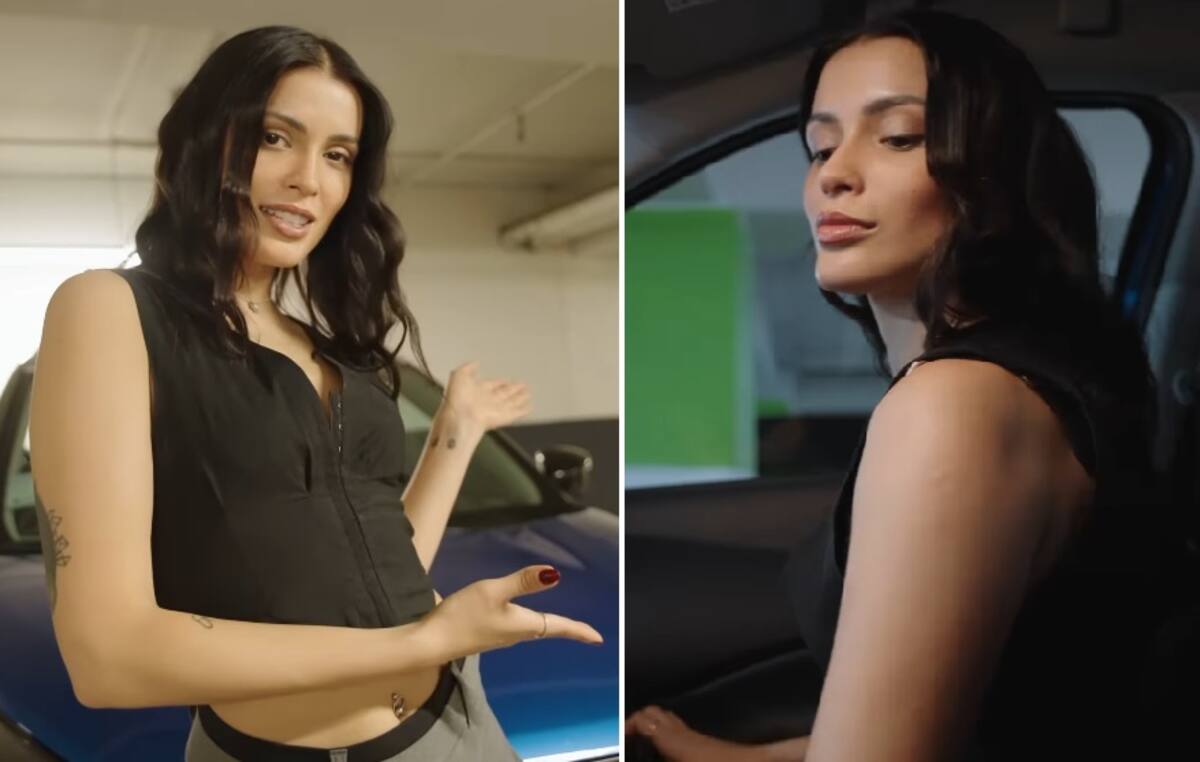 La bailarina viaja a todos lados en su primer auto. Créditos: Instagram