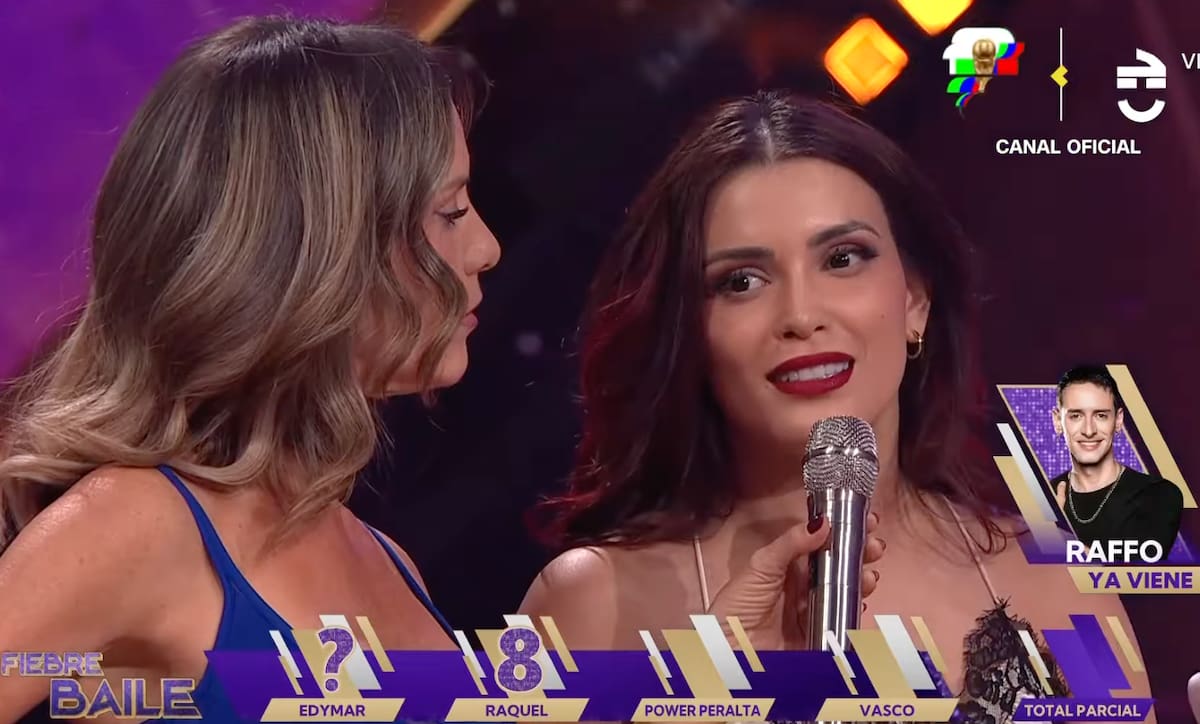 La bailarina emplazó al jurado.