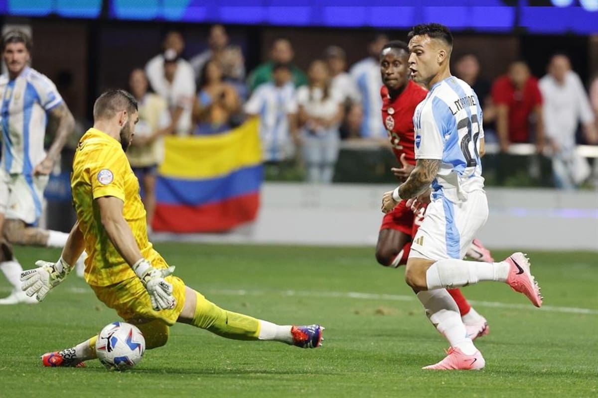 La semifinal entre Argentina y Canadá no se podrá ver por TV abierta. Foto: EFE.