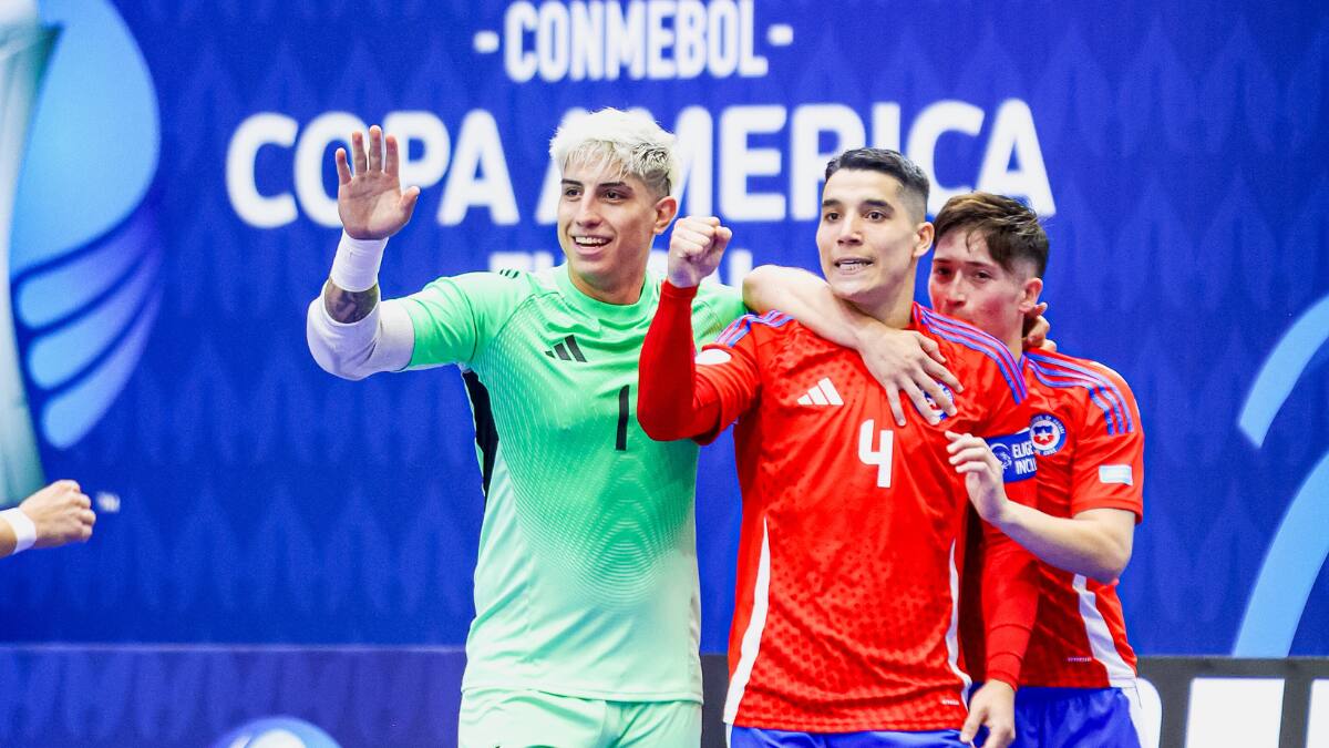 Chile comenzó con goleada en la Copa América de Futsal