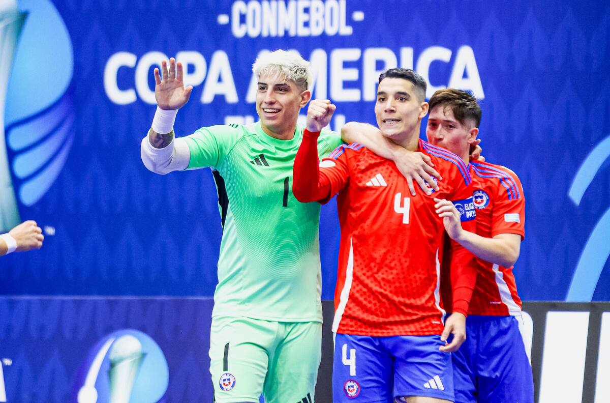 Chile comenzó con goleada en la Copa América de Futsal