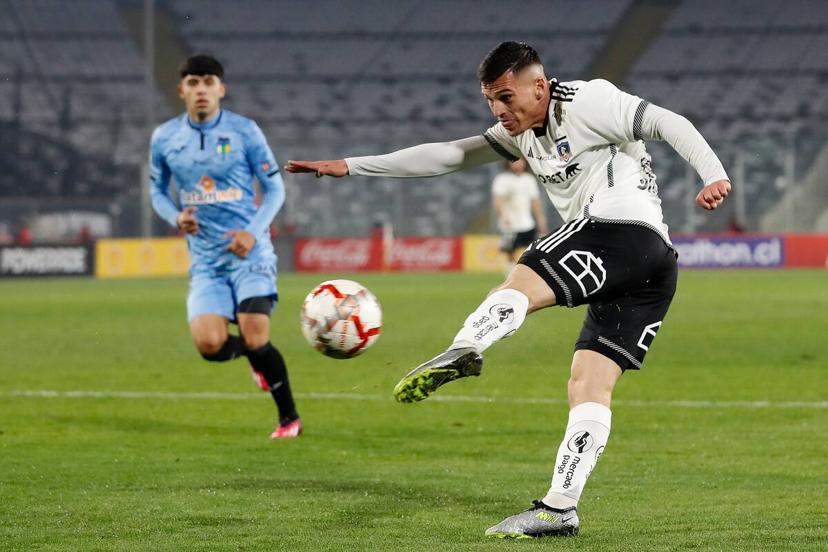 Lucas Cepeda le entregó la ventaja a Colo Colo.