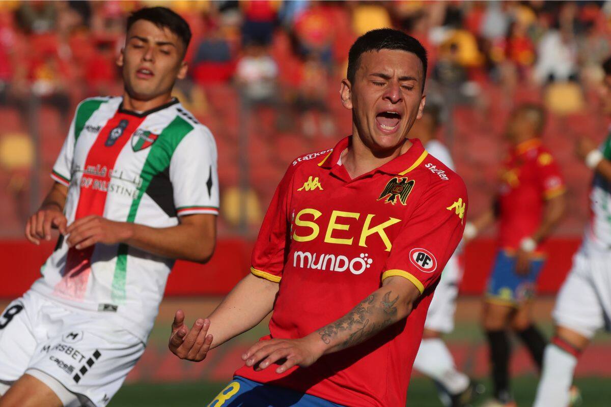 El partido entre Palestino y Unión Española se jugará el sábado en La Cisterna. Foto: Agencia Aton.