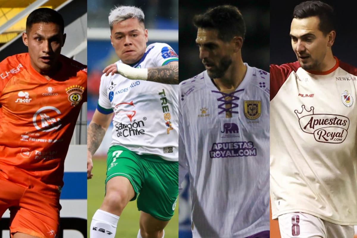 Cobreloa, Puerto Montt, Deportes Concepción y Deportes La Serena se jugarán su clasificación. Foto: Agencia Aton.