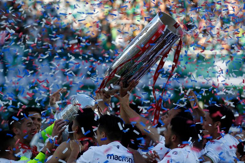 Trofeo de la Copa Chile.