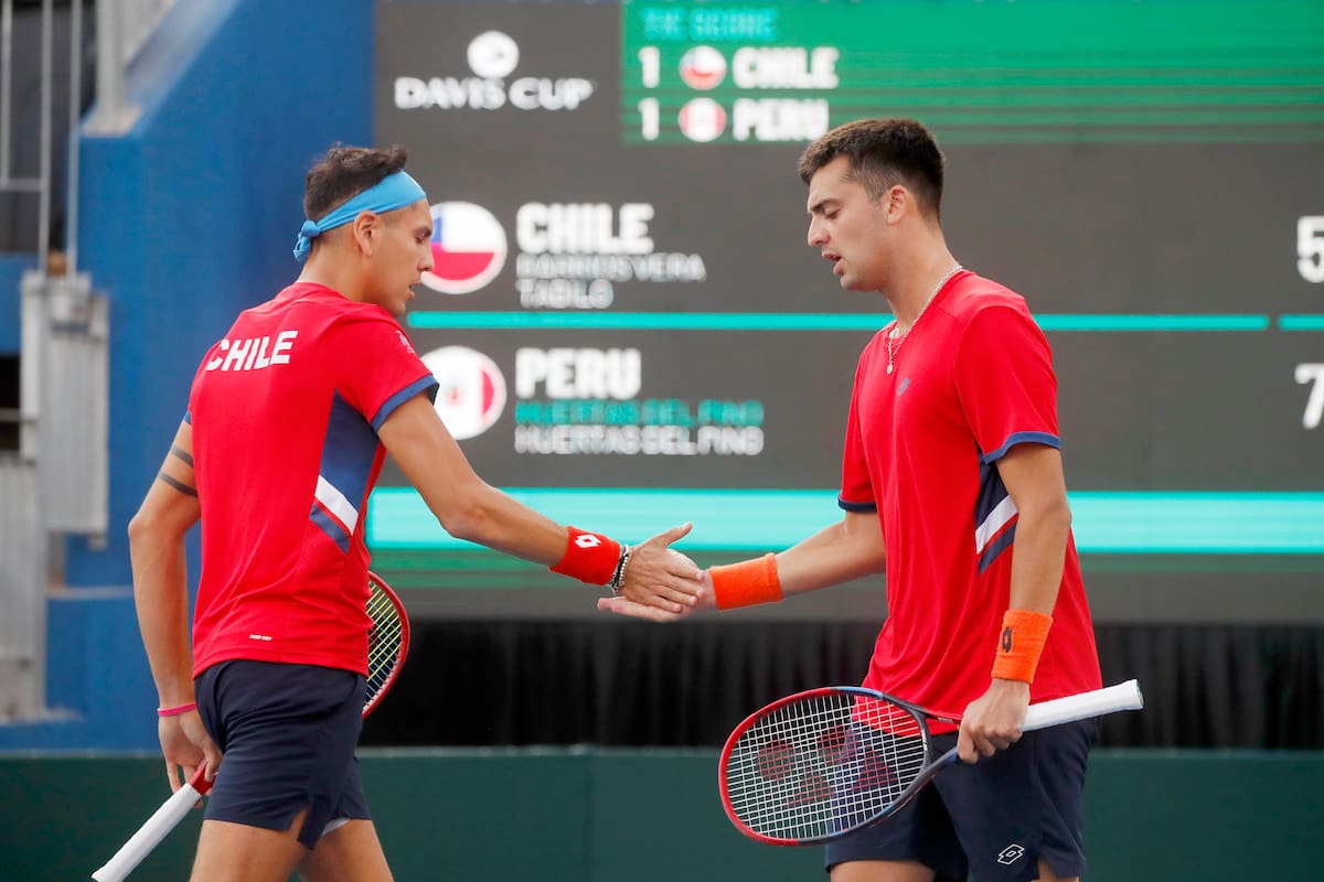 Chile tratará de sortear con éxito su grupo en Copa Davis. Foto: Agencia Aton.