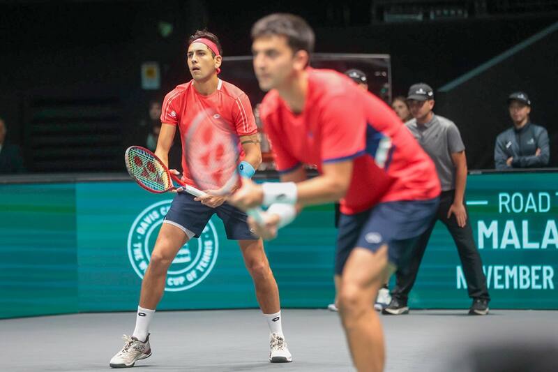 Copa Davis, Alejandro Tabilo y Tomás Barrios. Luis Sevilla / @revesfotografico