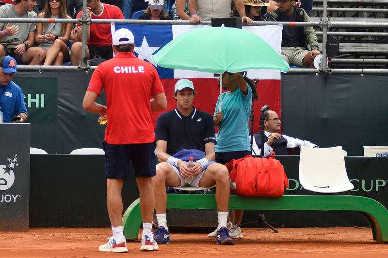 Copa Davis, Nicolás Massú, Nicolás Jarry. Agencia Aton