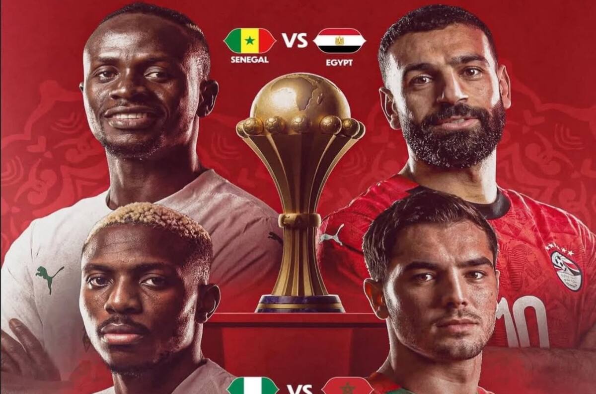 Dos partidazos: hora y dónde ver hoy gratis en Chile las semifinales de la Copa Africana de Naciones