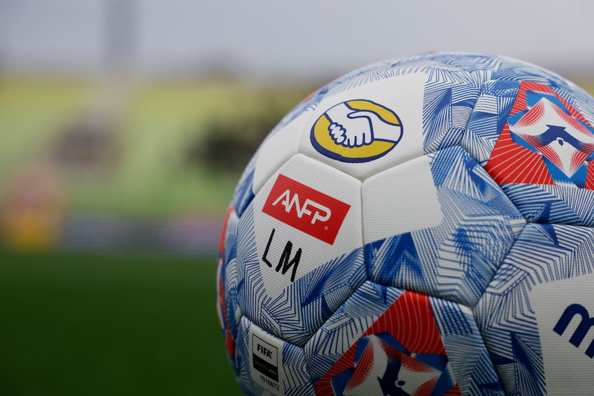 Un hermoso logo para el nuevio torneo del fútbol chileno. Foto: Agencia Aton.