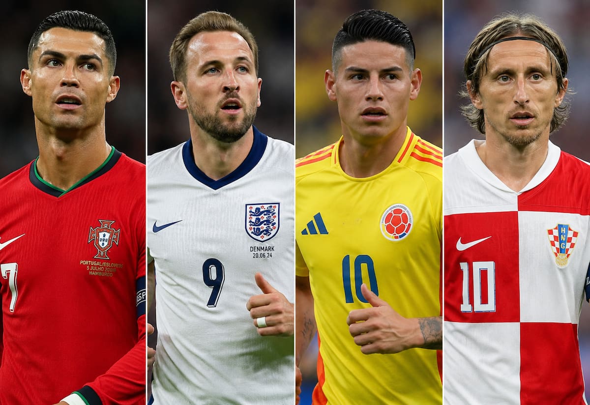 Programación Mundial 2026: los 4 partidos de hoy 17 de junio con Inglaterra, Portugal y Colombia en escena.