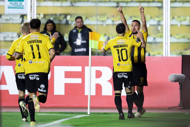 The Strongest goleó a Huachipato en Bolivia. EFE