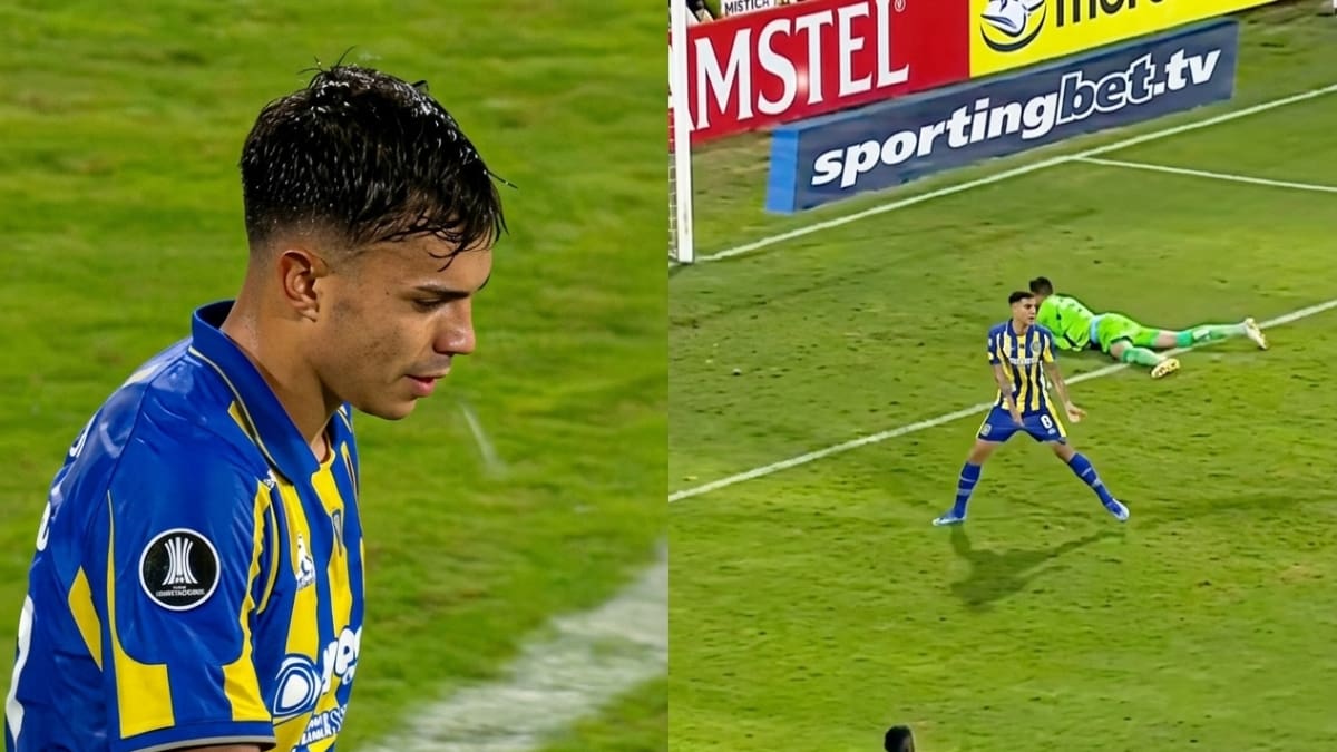 VIDEO | La jugada de Vicente Pizarro en Rosario Central que desató la furia de Ángel Di María