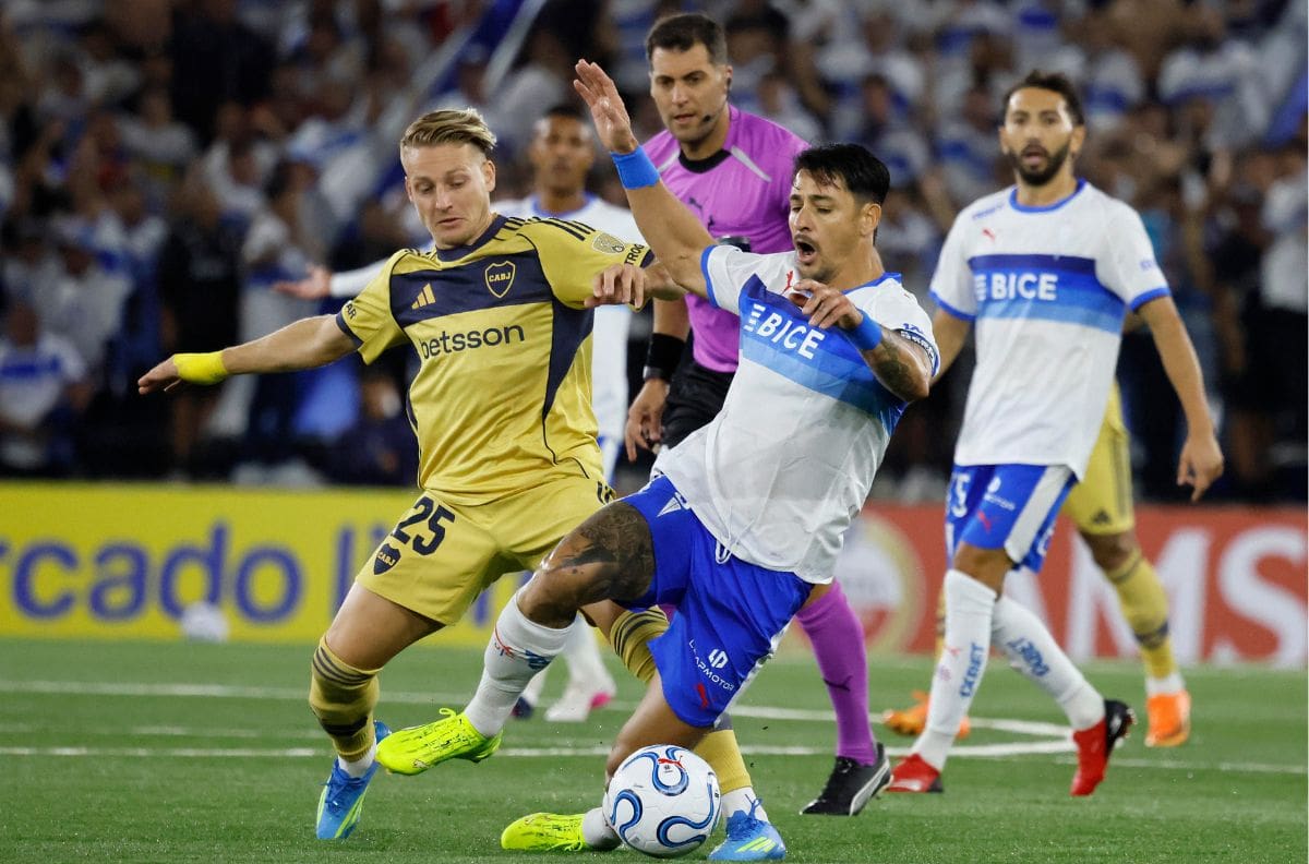 Figura de Boca Juniors recibió severa sanción y se perderá el duelo clave contra la UC en Copa Libertadores