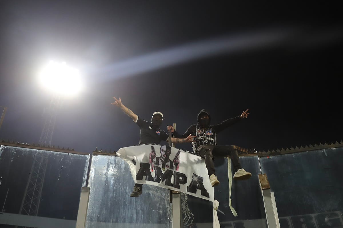 El partido que provocó el fin del Plan Estadio Seguro. Agencia Aton