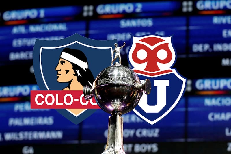 Colo Colo y la U serán los dos equipos chilenos en la competencia.