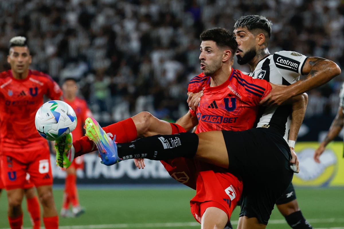 Universidad de Chile cayó ante Botafogo.