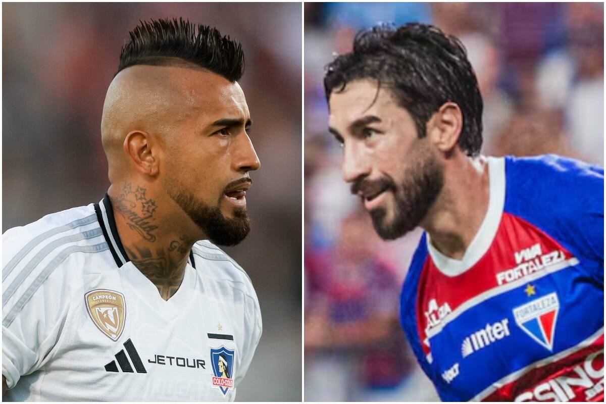 Colo Colo y Fortaleza se enfrentan en el Estadio Monumental.