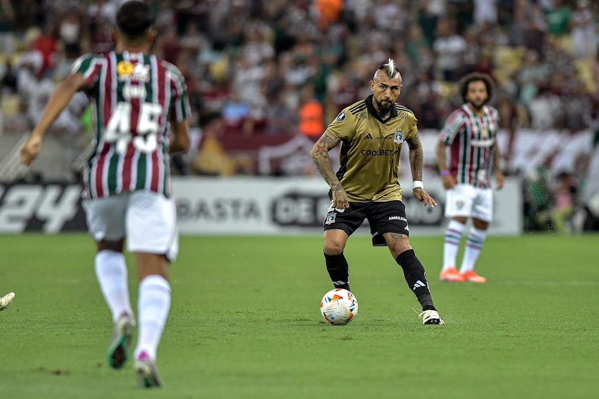 Colo Colo vs Fluminense en el Maracaná. Agencia Aton